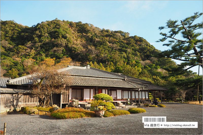 鹿兒島景點》仙嚴園～能眺望櫻島火山的美麗庭園‧日劇《篤姬》的拍攝景點之一 @Via&#039;s旅行札記-旅遊美食部落格