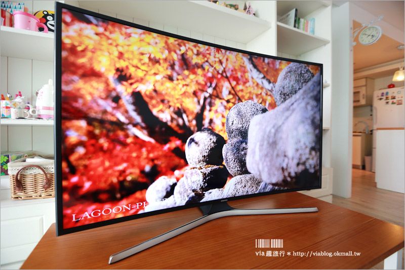 4K電視推薦》Samsung 4K UHD 黃金曲面 Smart TV KU6300～好美！全新曲面智慧電視登場！ @Via&#039;s旅行札記-旅遊美食部落格