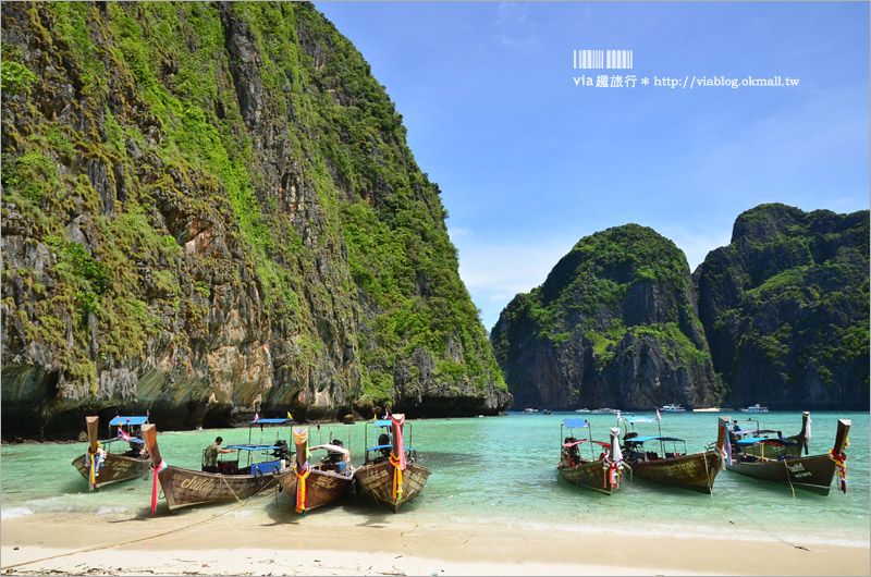 泰國普吉島景點》PP島一日遊～搭船暢遊大、小PP島＋雞蛋島～李奧納多的電影就在這裡取景！ @Via&#039;s旅行札記-旅遊美食部落格