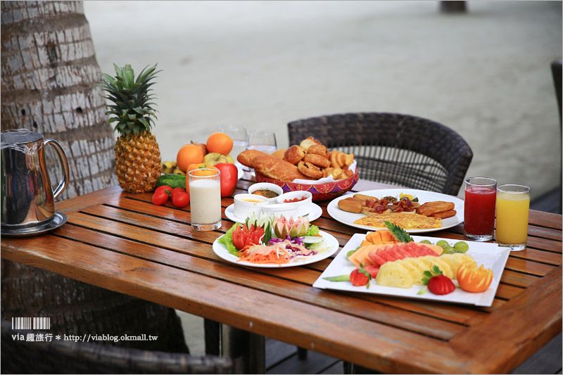 馬爾地夫餐廳》Club Med KANI～卡尼島餐廳篇‧餐點盡情吃到飽、海景就在眼前超浪漫！ @Via&#039;s旅行札記-旅遊美食部落格