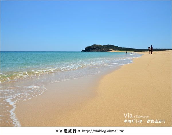 澎湖沙灘》山水沙灘，遇到菊島的夢幻海灘！ @Via&#039;s旅行札記-旅遊美食部落格