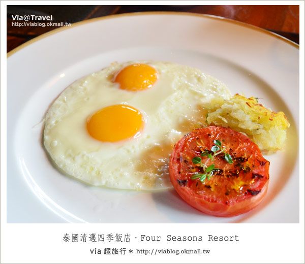 清邁飯店推薦》清邁四季飯店（早餐篇）～現點現做的幸福早點！ @Via&#039;s旅行札記-旅遊美食部落格